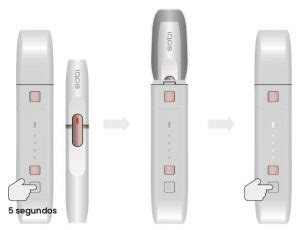 iqos 2.4 reiniciar